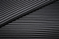 Preview: Ringeljersey Stoffonkel schwarz/dunkelgrau (10 cm)